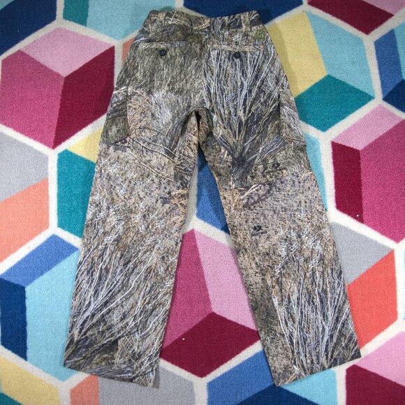 Magellan Pants Boys Medium Green Camouflage Moisture Wick Convertible Hunting Si - Picture 3 of 4